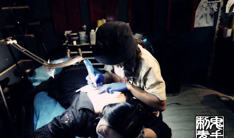 鬼手纹身纹身图片