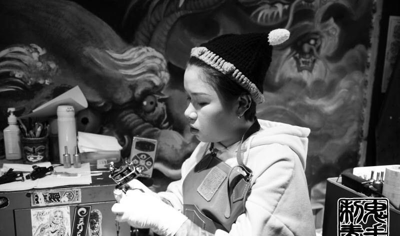 鬼手纹身纹身图片_云南昆明纹身图案