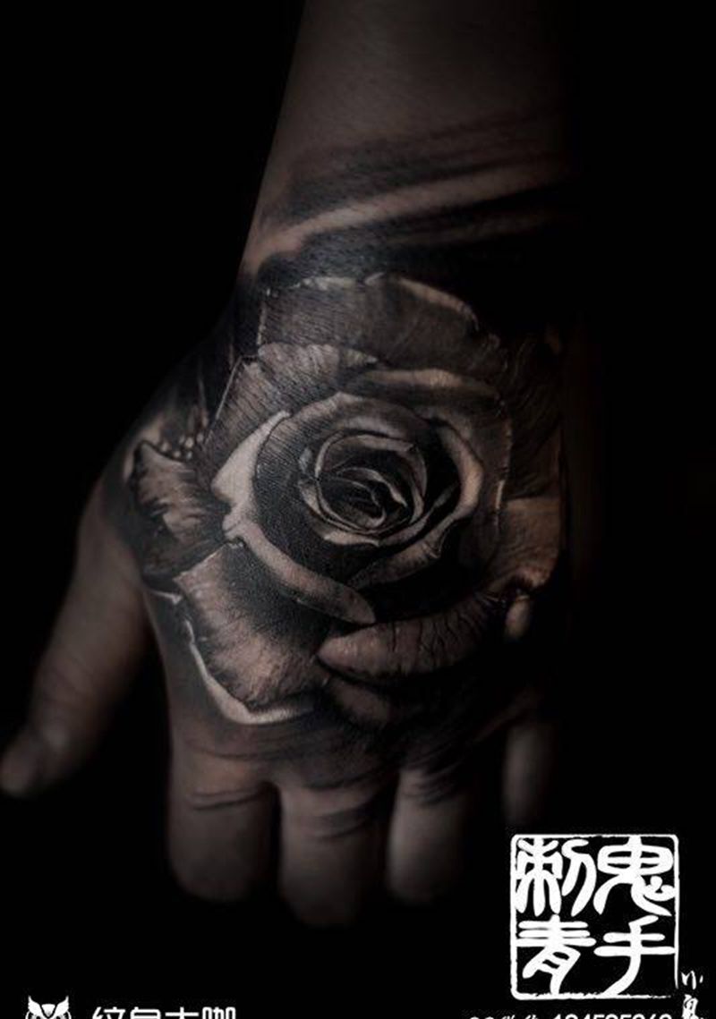 鬼手纹身纹身图片