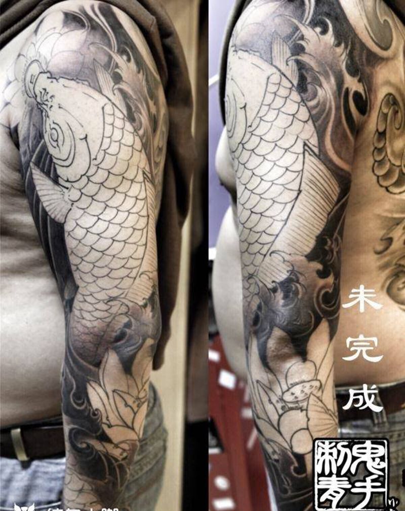 鬼手纹身纹身图片_云南昆明纹身图案