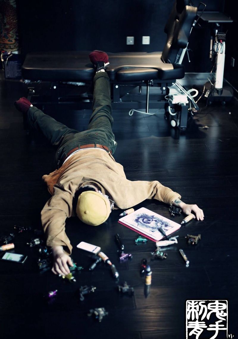 鬼手纹身纹身图片