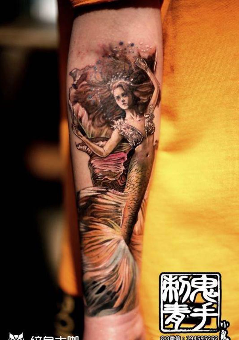 鬼手纹身纹身图片