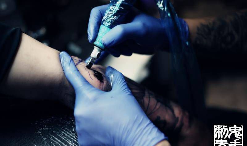 鬼手纹身纹身图片