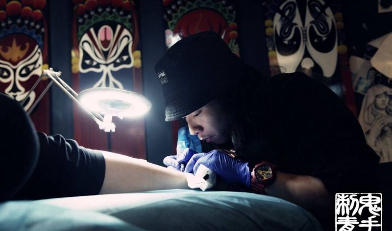 鬼手纹身纹身图片