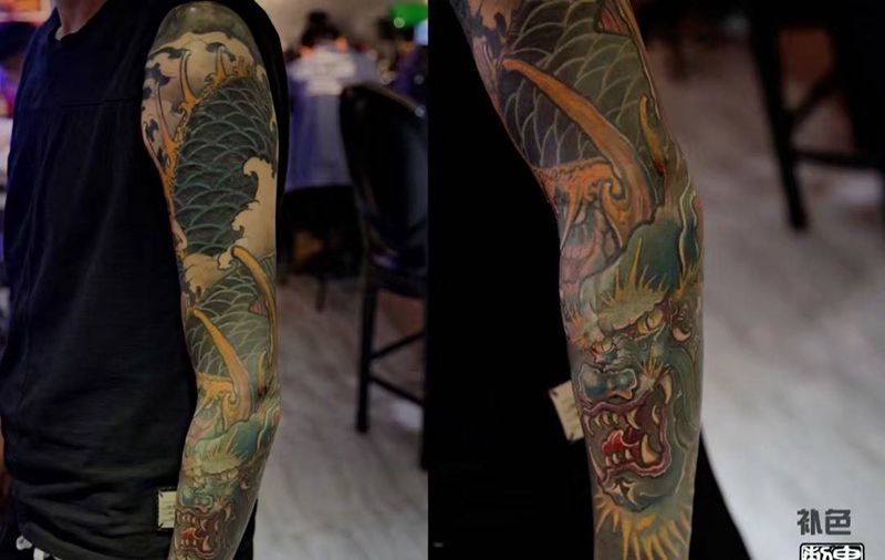 鬼手纹身纹身图片