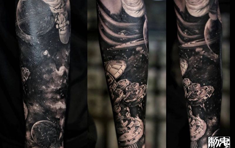 鬼手纹身纹身图片
