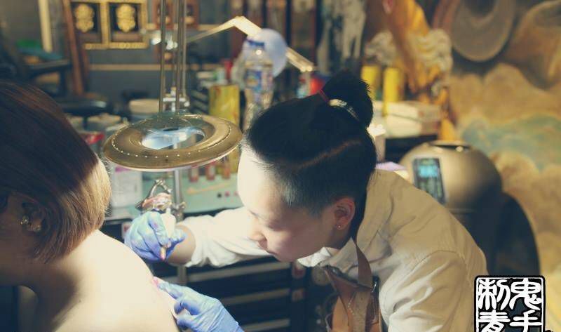 鬼手纹身纹身图片