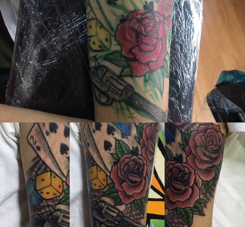 旧图修改纹身图片