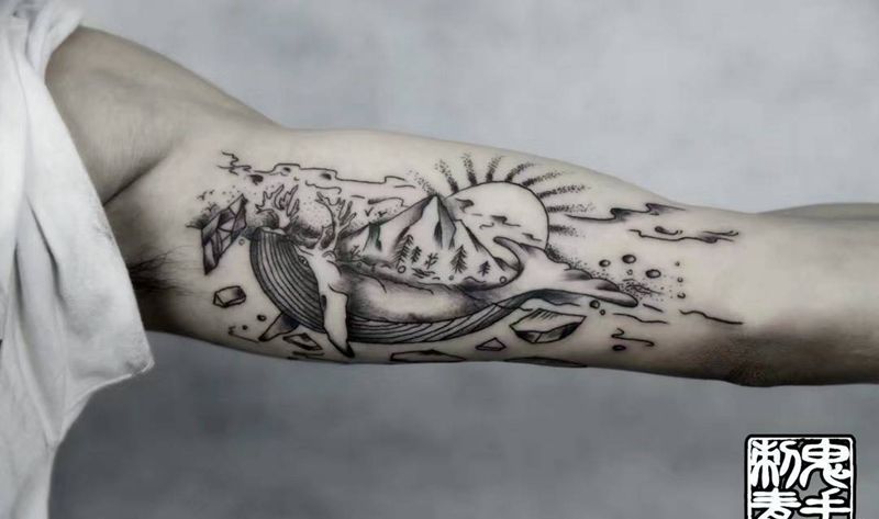 鬼手纹身纹身图片