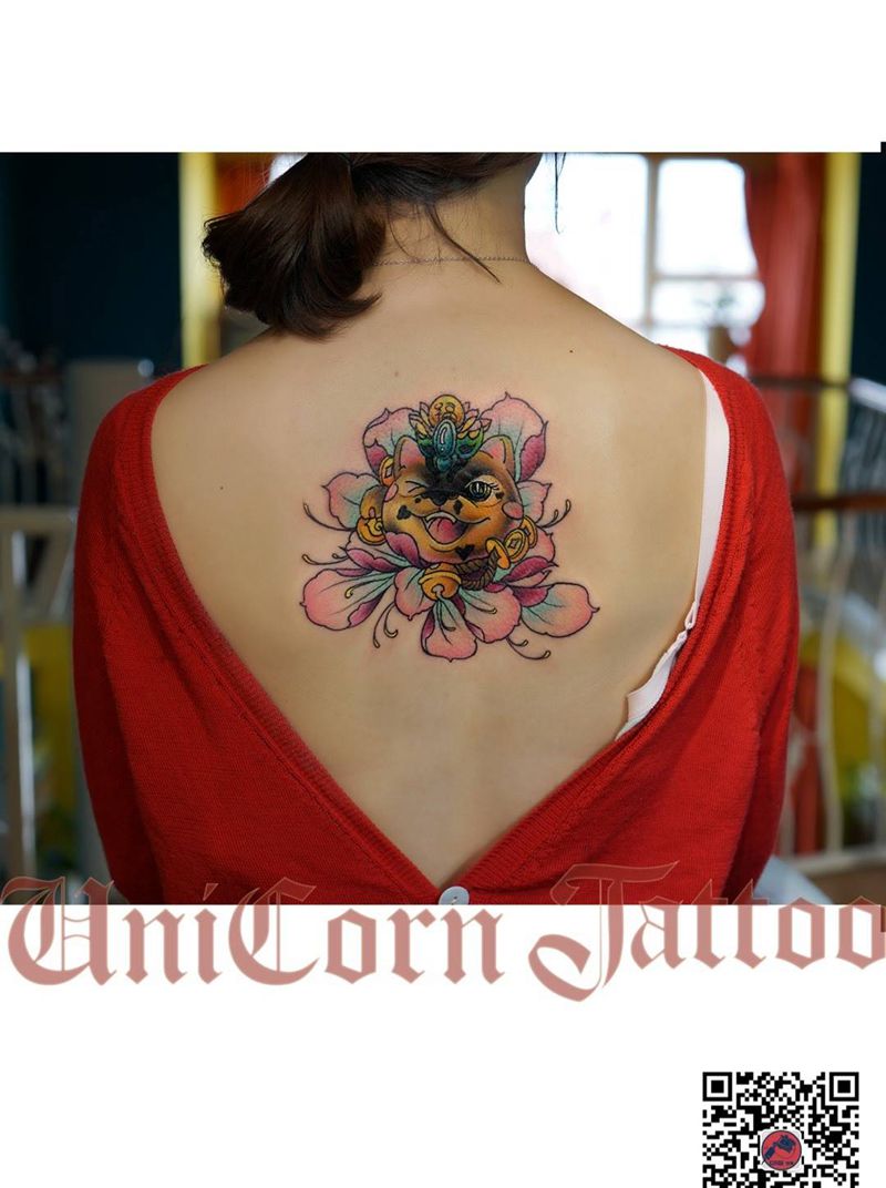 旧文身遮盖纹身图片