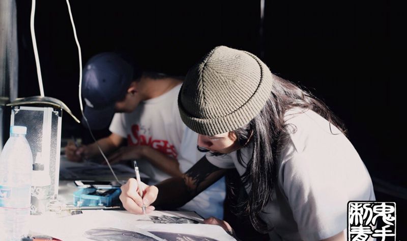 鬼手纹身纹身图片