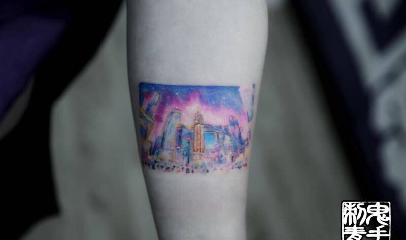 鬼手纹身1月19号作品纹身图片