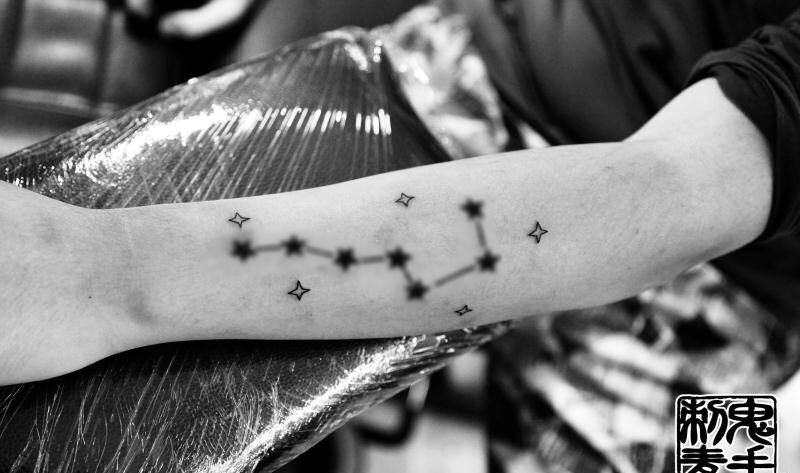 鬼手纹身纹身图片_云南昆明纹身图案