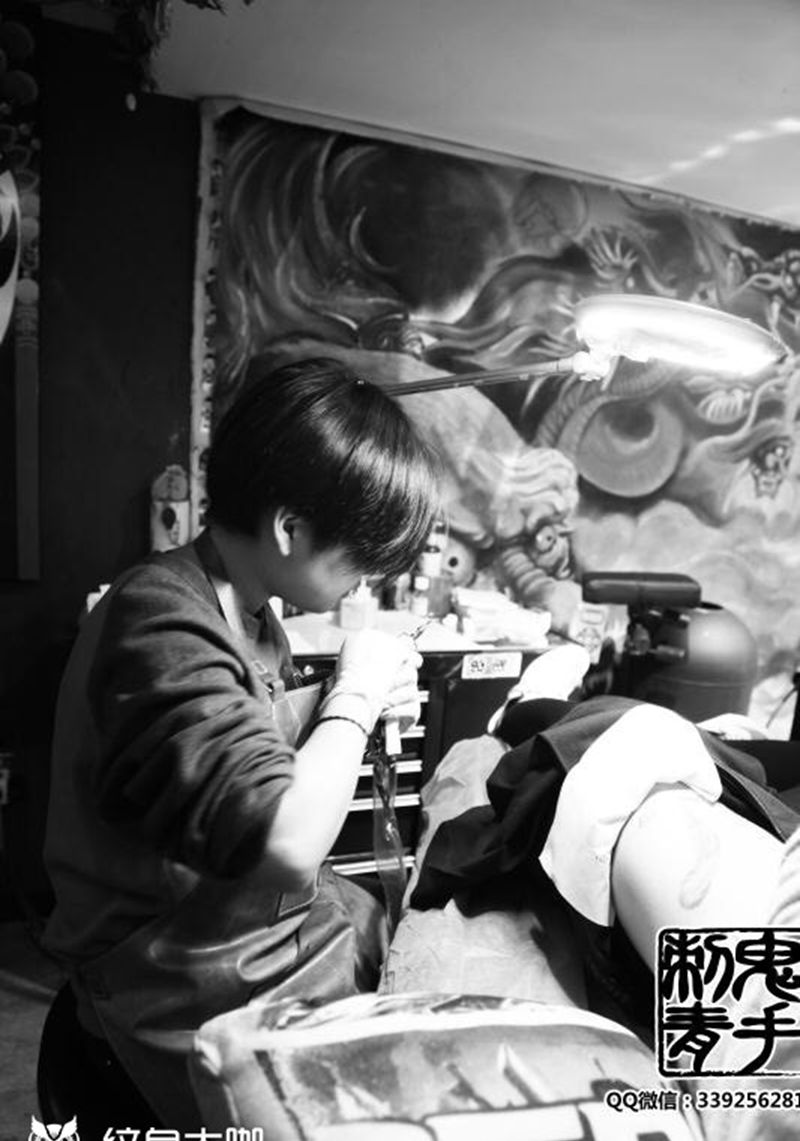 鬼手纹身纹身图片_昆明云南纹身图案