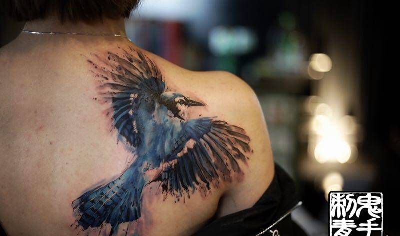 鬼手纹身纹身图片