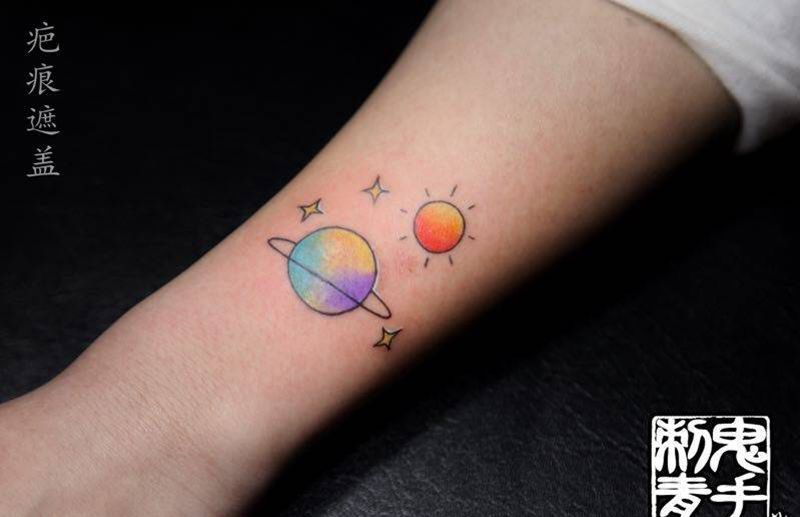 鬼手纹身纹身图片