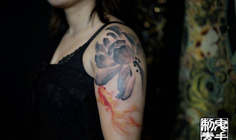 鬼手纹身纹身图片