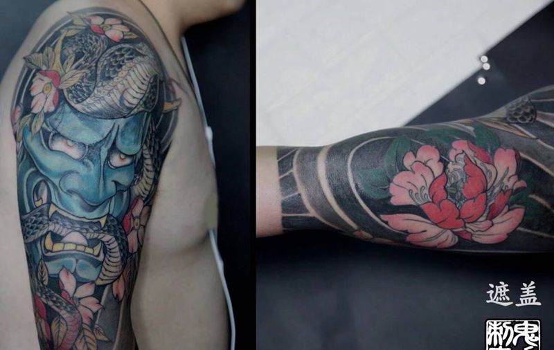 鬼手纹身纹身图片