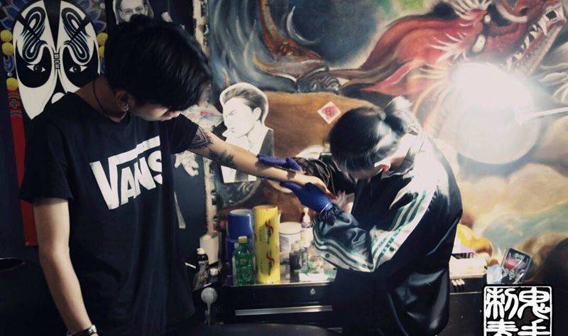 鬼手纹身纹身图片