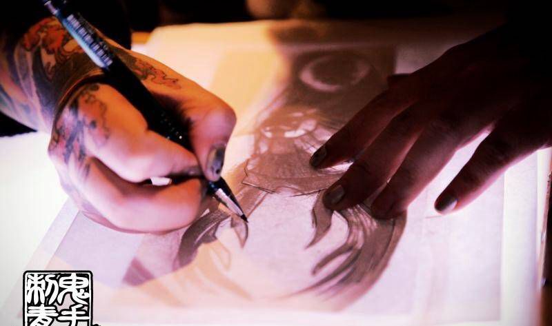 鬼手纹身纹身图片