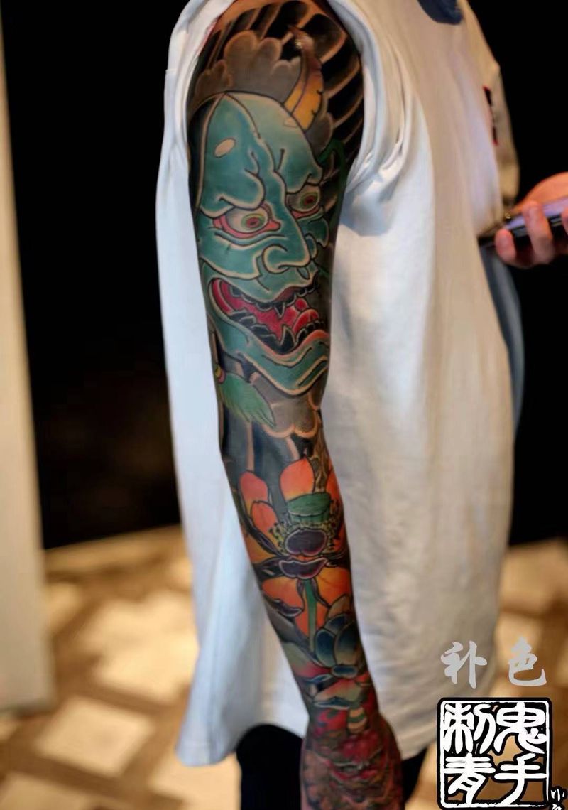 鬼手纹身纹身图片