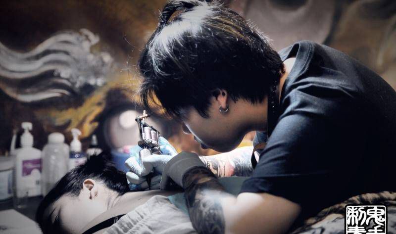 鬼手纹身纹身图片_鬼手昆明云南纹身图案