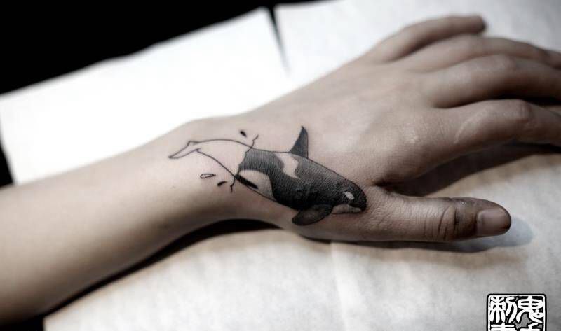 鬼手纹身纹身图片