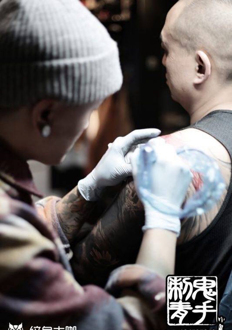 鬼手纹身纹身图片