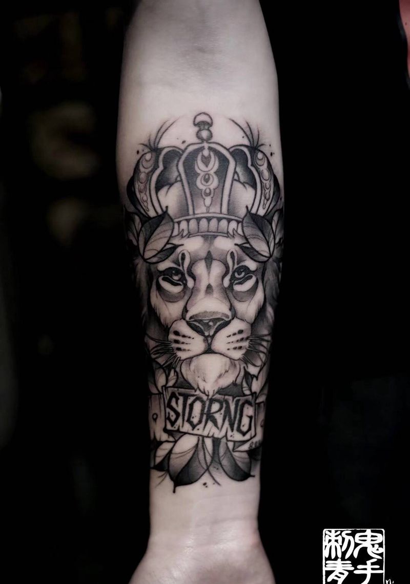 鬼手纹身纹身图片