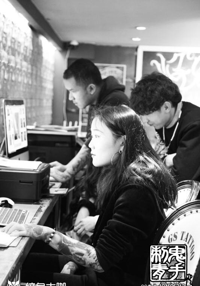 鬼手纹身纹身图片