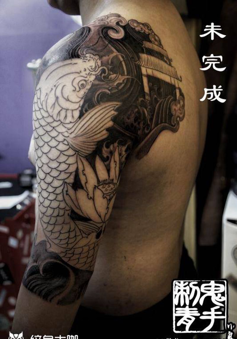 鬼手纹身纹身图片_云南昆明纹身图案