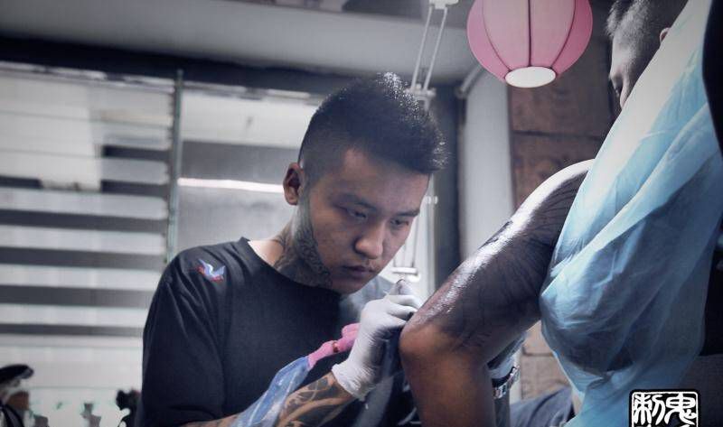 鬼手纹身纹身图片_鬼手昆明云南纹身图案