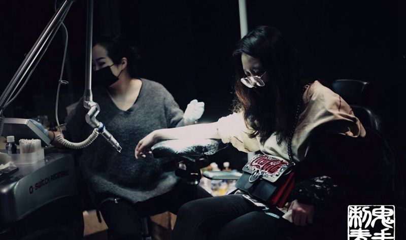 鬼手纹身纹身图片