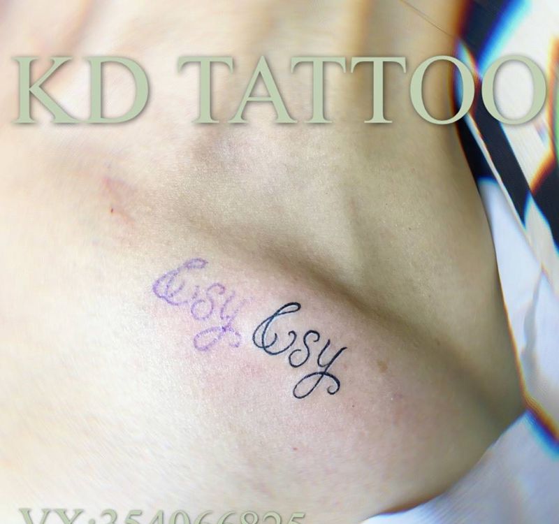 初六纹身图片_肩部纹身图案