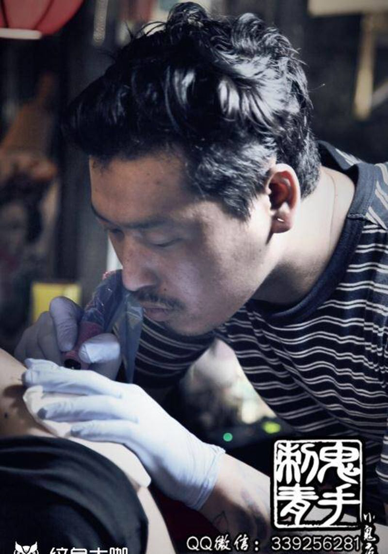 鬼手纹身纹身图片_鬼手昆明云南纹身图案