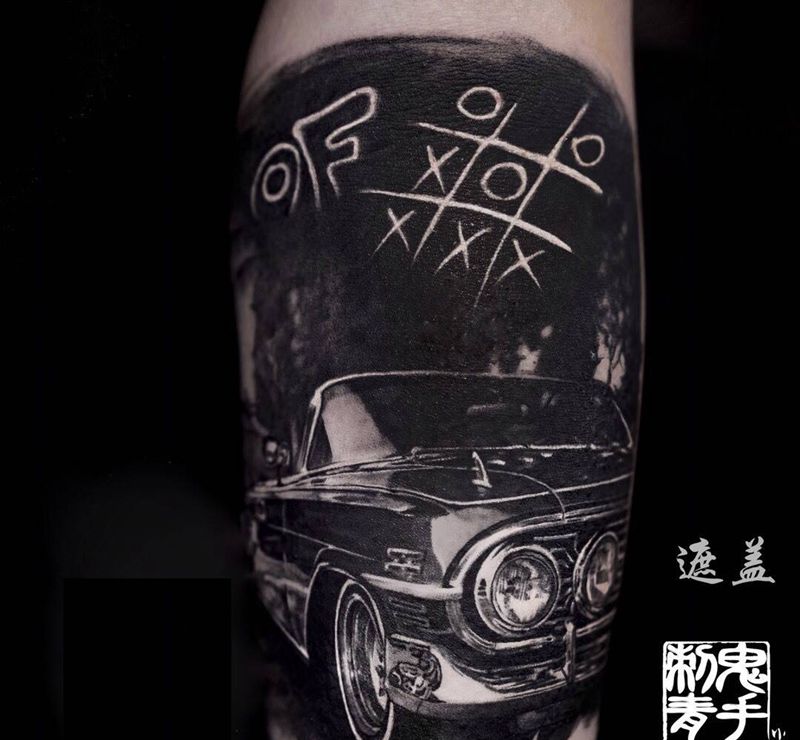 鬼手纹身纹身图片