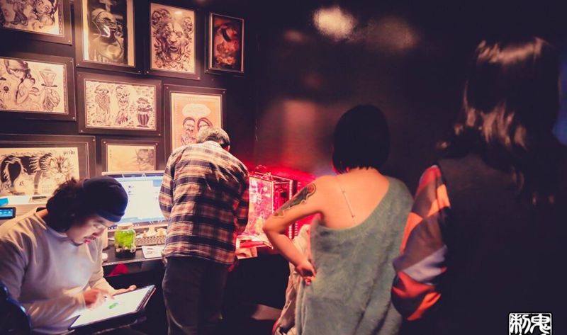 鬼手纹身纹身图片