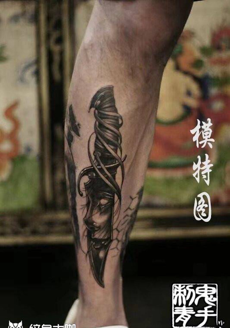 鬼手纹身纹身图片