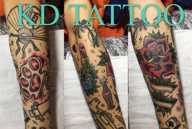 old school纹身图片_手臂Old School纹身图案