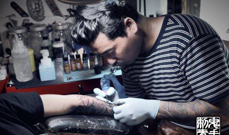 鬼手纹身纹身图片_鬼手昆明云南纹身图案