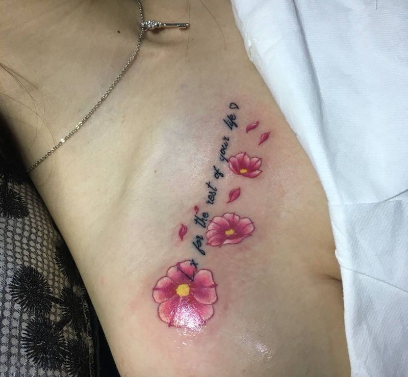 小图纹身图片_成品欧美清新字符纹身图案