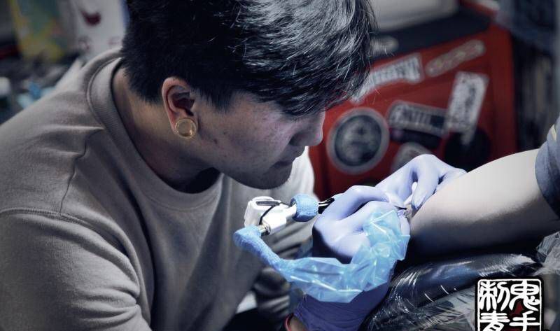 鬼手纹身纹身图片_鬼手昆明云南纹身图案