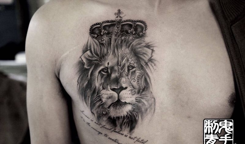 鬼手纹身12.28号作品纹身图片