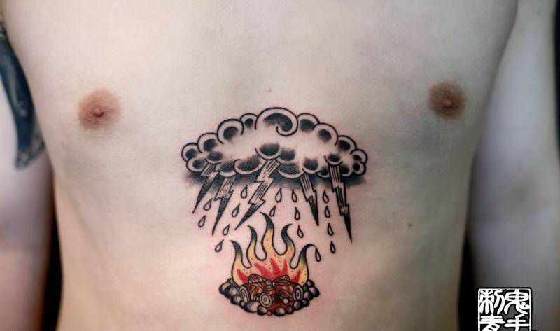 鬼手纹身纹身图片