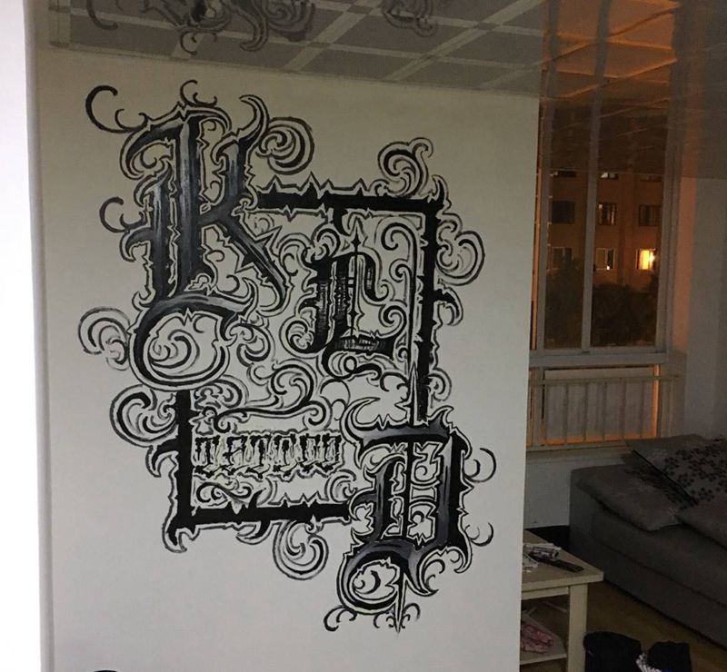 KD TATTOO纹身图片_成品手稿插画欧美字符奇卡诺纹身图案