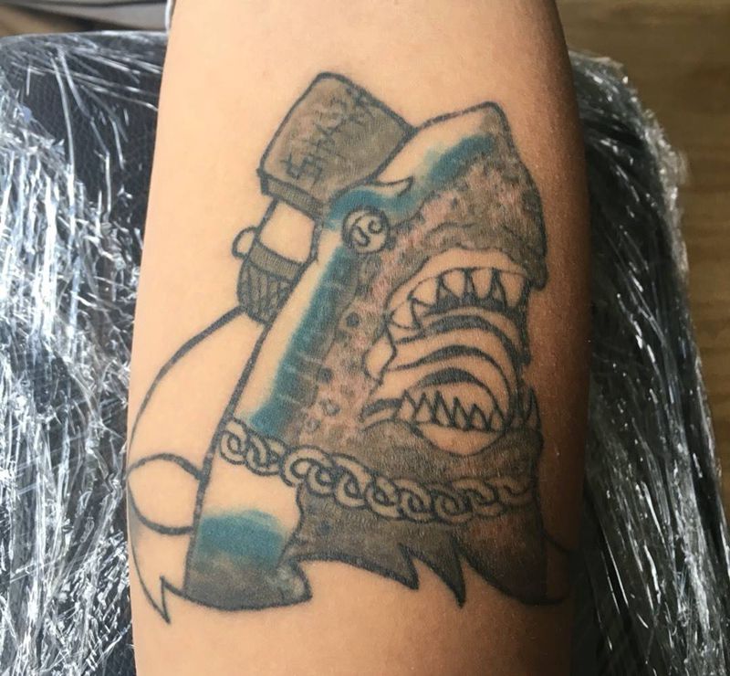 旧图修改纹身图片_成品欧美手臂纹身图案