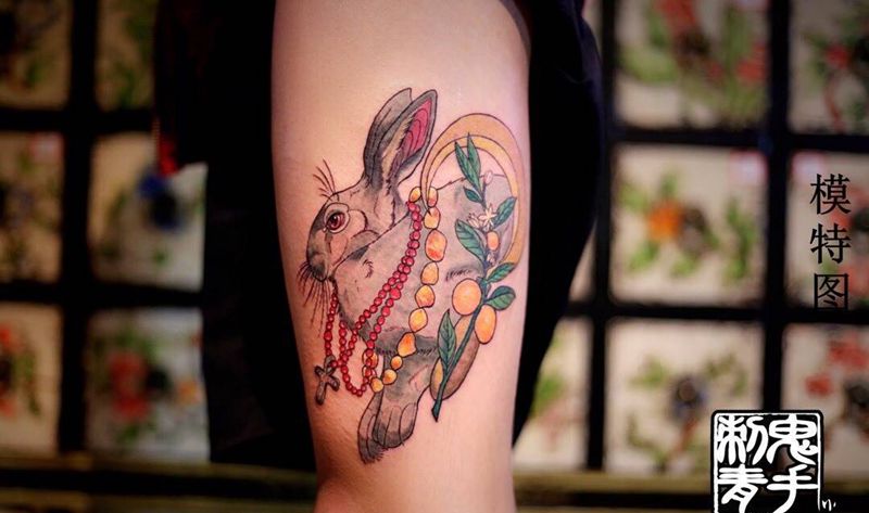 鬼手纹身纹身图片