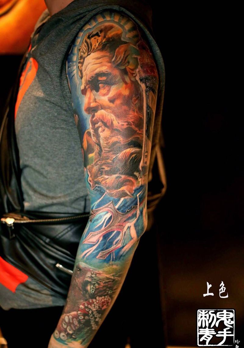 鬼手纹身纹身图片