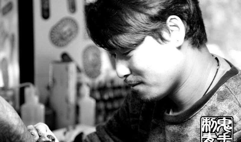 鬼手纹身纹身图片_云南昆明纹身图案