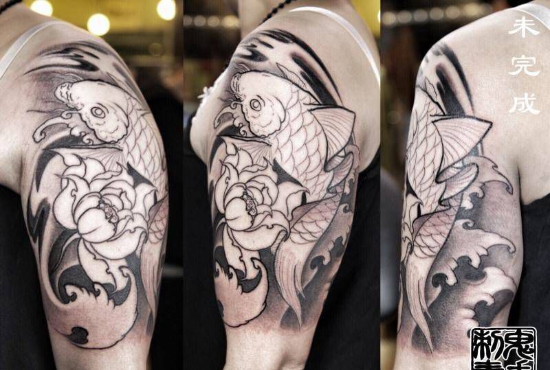 鬼手纹身纹身图片_云南昆明纹身图案